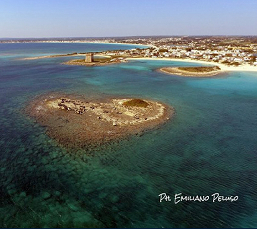 isola cuore porto cesareo salento